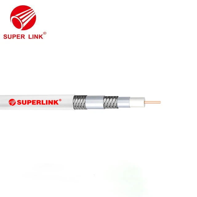Coaxial Cable RG6 Quad Shield