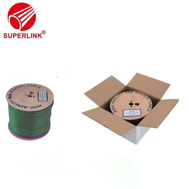 75OHM KX8 Quad Shielded Coaxial Cable Siamese Satellite TV Coaxial Wire Manufacturers