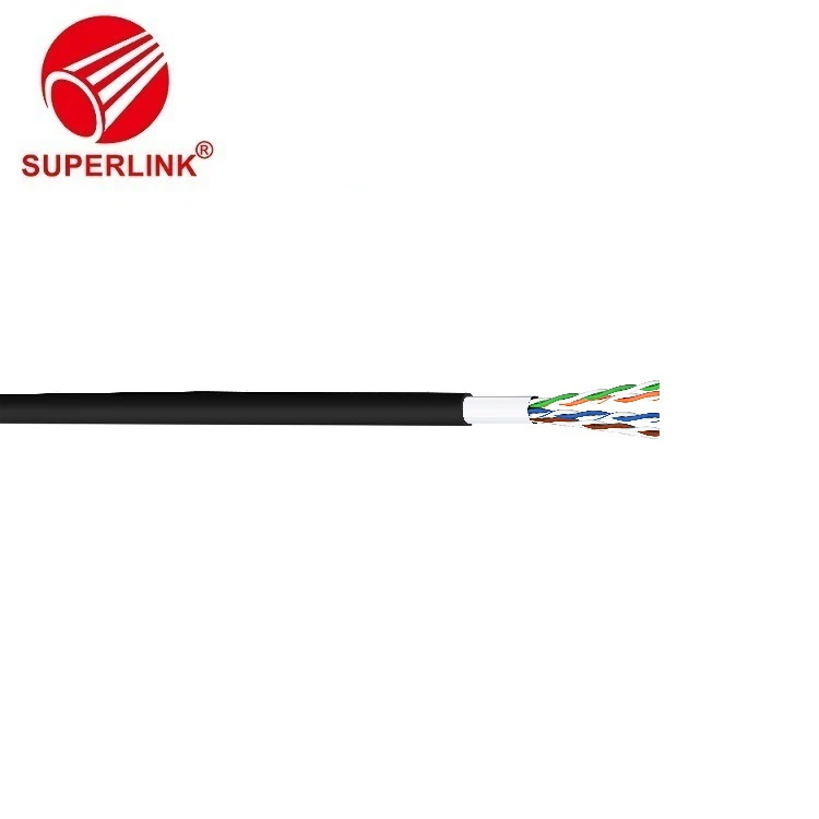 Single Shielded Computer Cable FTP CAT5E Low Loss