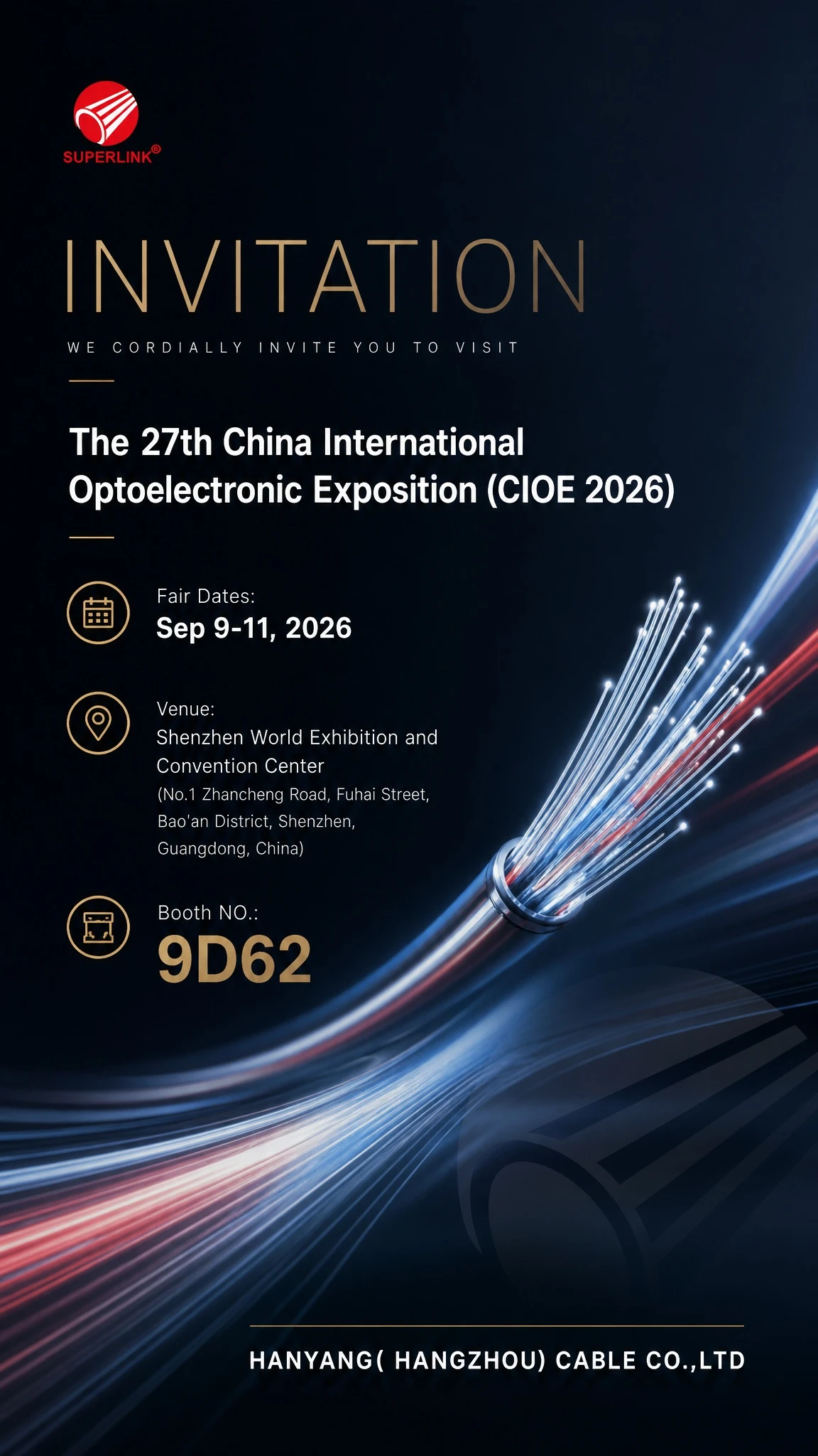 Meet Us At CIOE 2026: High-Precision Coaxial Cable Solutions For Next-Gen Tec...